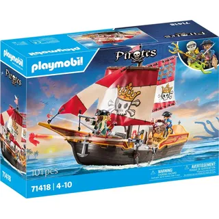 Playmobil PLAYMOBIL® 71418 Piratenschiff