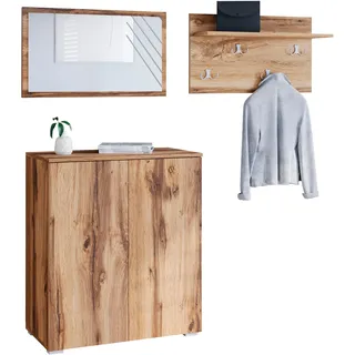 OTTO home Garderoben-Set PARIS/ TOKYO Braun
