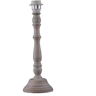 Tischleuchte Holz Antik Weiß Gewischt Tischlampe 1745530