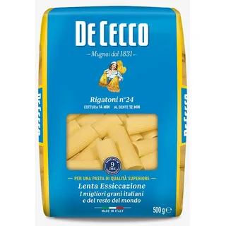 Cecco Rigatoni Nummer 24 Teigwaren aus Hartweizengrieß 500g