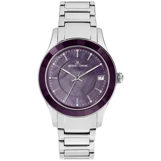 Jacques Lemans Venice Stahl 36 mm 1-2194E