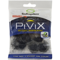 Bild Soft Spikes Unisex-Adult Softspikes Pivix Fast Twist 3.0 Golf Spikes-Gray, Grey/Black, 18 per Pack
