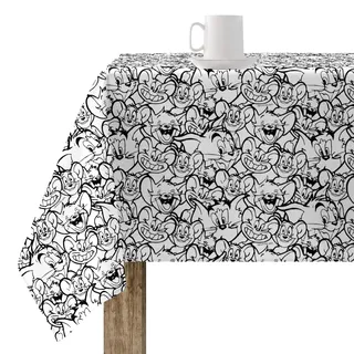 BELUM Tischdecke, Tom & Jerry 01, fleckenabweisend, rechteckig, Harz, 300 x 140 cm, Bunt, Cartoon, für die Küche, Zuhause