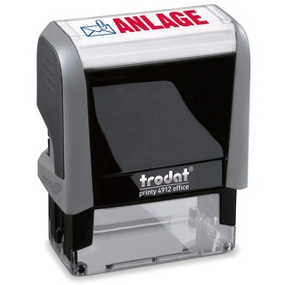 Trodat Office Printy Textstempel, Anlage, 4912 (47x18 mm