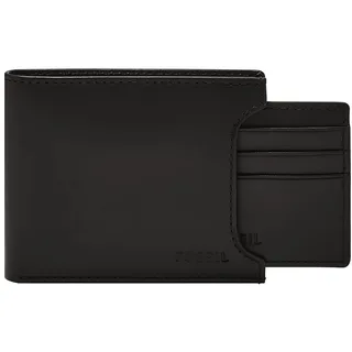 Fossil Geldbörse für Herren – Derrick RFID Leder Sliding 2 in 1, ML3685001 – 10,9 cm L x 1,27 cm B x 8,9 cm H