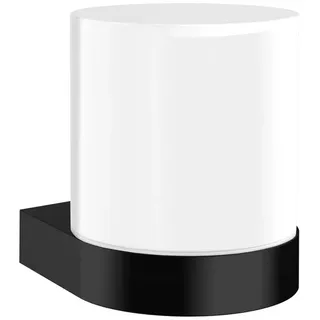 emco flow Sensor-Seifenspender, satiniertes Kristallglas, 272113302, Farbe: Schwarz