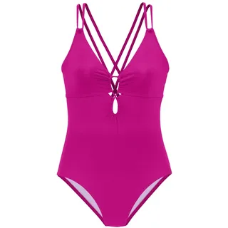 s.Oliver Badeanzug »Joy«, mit modischer Rückenlösung s.Oliver pink Gr.38
