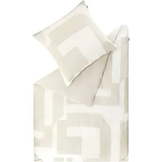 MUSTERRING Renforcé Bettwäsche SLOW Beige 140 x 200 cm - Beige