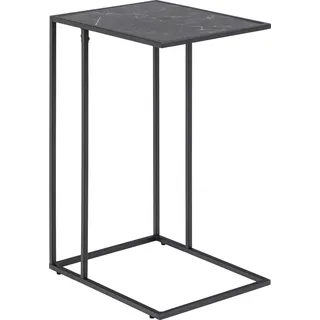 Infinity Ecktisch Marmor Nachbildung schwarz. - Schwarz