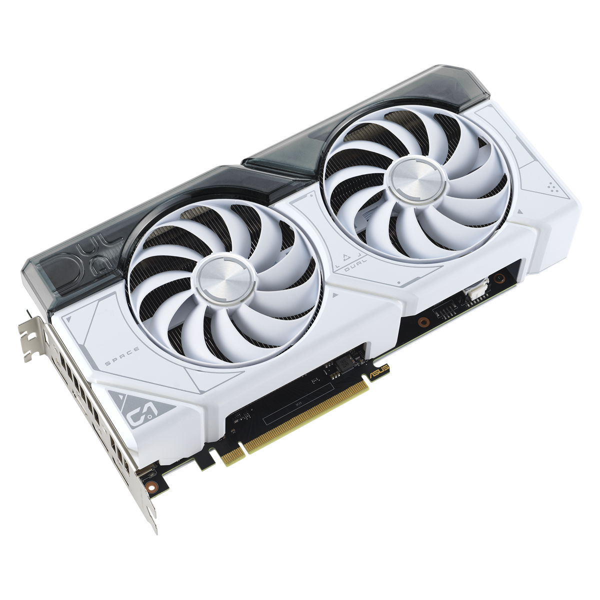 Bild von Dual GeForce RTX 4070 SUPER White OC, DUAL-RTX4070S-O12G-WHITE, 12GB GDDR6X, HDMI, 3x DP (90YV0K84-M0NA00)