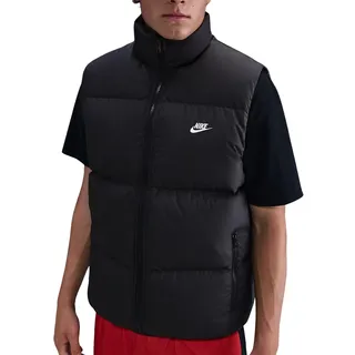 NIKE Baby - Jungen M Sf Club Puffer Vest 550 Westen, Black/White, M EU