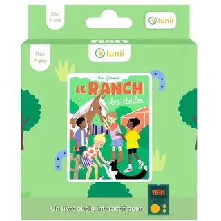Lunii - Le Ranch des Stars – Interaktives Audiobuch auf Französisch – Dauer 2,5 Stunden – ab 7 Jahren zum Hören auf FLAM