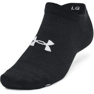 Under Armour Unisex UA Essential No Show 6pk Socks, 42-47.5 EU