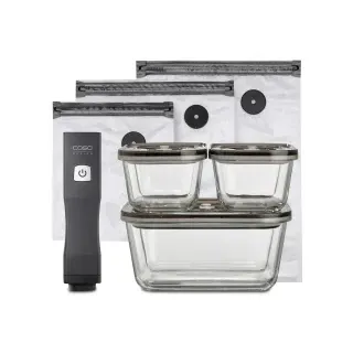 CASO Design Caso VacuOne Touch Eco Akku-Vakuumier-Stick Set (1169)