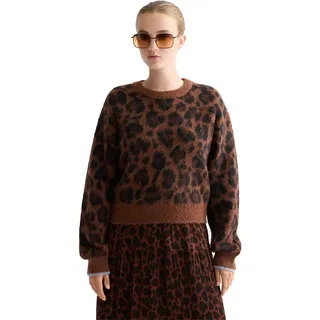 Scotch & Soda Fuzzy Pullover - Peace Leopard - L