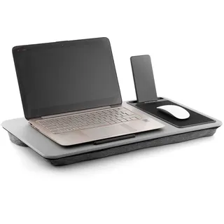 InnovaGoods Laptop-Tisch mit XL-Kissen Deskion, InnovaGoods® - Grau