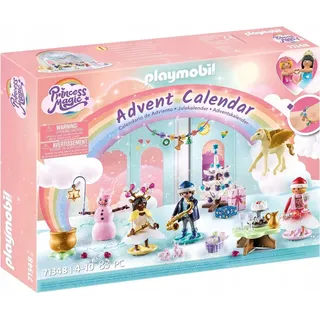 PLAYMOBIL Adventskalender Weihnachten unter dem Regenbogen 71348