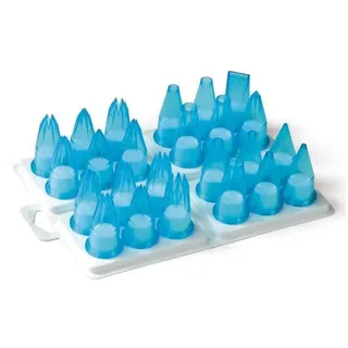 Kappe Dekoration (Set 24 Teile) Himmelblau Polykarbonat - 1 Un.