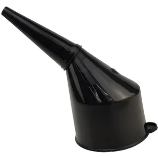 Bradas Trichter mit Sieb schwarz