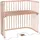 Boxspring XXL Beistellbett Braun 62 x 110 cm