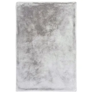 OBSESSION Infinity, grau, B:120cm H:40mm L:170cm, Polyester, Teppiche, Fellteppich, Kunstfel, Uni Farben, Kaninchenfell Haptik, supersoft