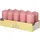 Stumpenkerzen 90 mm 10 St. rosa