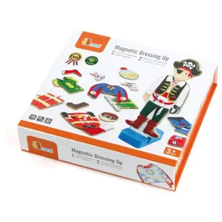 Viga Toys Dress Up Puzzle Junge magnetisch 36-deli