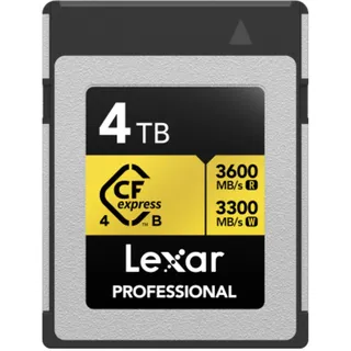 Lexar Cfexpress Pro Type B Gold 4.0 Series 4tb Speicherkarte 4 GB M2
