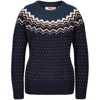 Fjällräven Övik Knit SWEATER W Damen - Wollpullover - blau