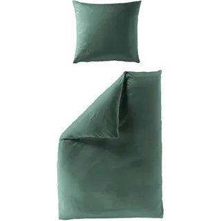 BIERBAUM Bettwäsche Biber (BL 135x200 cm, - grün - BL 135x200 cm