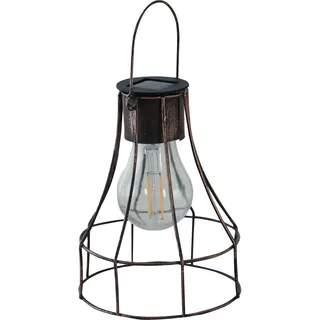 Luxform Solar-Hängeleuchte Dortmund 1-flg. 0,00 cm braun