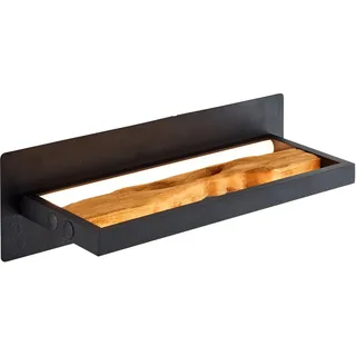 Brilliant Chaumont (9,5 W) schwarz/holz