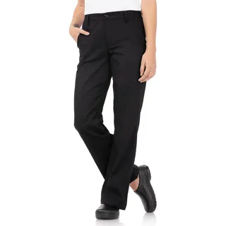 Chef Works Damen-Professional Series Pants, PW003-BLK-S