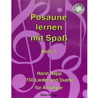 Rapp Verlag Posaune lernen mit Spaß 1