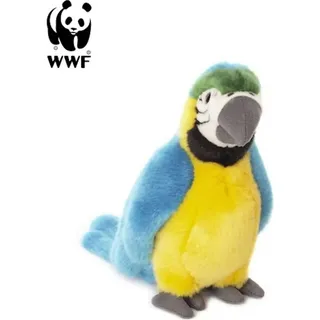 WWF - Plüschtier - Gelbbrustara Papagei (18cm) Kuscheltier Stofftier Vogel