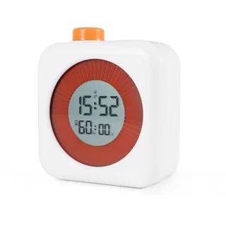Carehabi Visueller 3-in-1 Timer mit Uhr und Alarm - Kinder Countdown-Timer für Küche, Schule, Büro