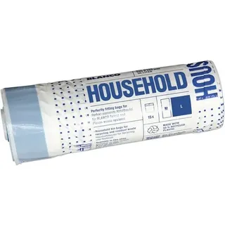 Haushaltsmüllbeutel Blanco L 30 Liter