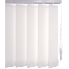 Bild Lamellenvorhang »Vertikalanlage 127 mm«, (1 St.), weiß