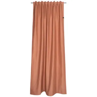 Schöner Wohnen Fertigvorhang , Braun , Textil , Uni , 130x250 cm , für Stange und Schiene geeignet , Heimtextilien, Vorhänge, Fertigvorhänge