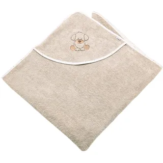 Sterntaler Kapuzenbadetuch 100x100 cm Lucky sand