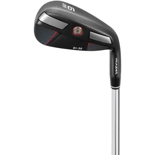 MAZEL Herren Golf Driving Eisen 2,3,4,5,6,7,8,9, P Rechtshändig, Single Golf Iron Club Premium Edelstahl Welle Breite Sohle für Anfänger (Black Individual,RH, 6 Iron)