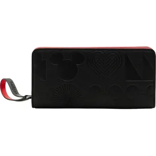 DESIGUAL Maya Maxi Geldbörse Damen schwarz