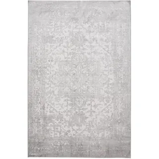 benuta Nest Vintage-Teppich Miray waschbar 200/300 cm , Grau , Kunststoff , Vintage , Rechteckig , 200x300 cm , Oeko-Tex® Standard 100 , für Fußbodenheizung geeignet, in verschiedenen Größen erhältlich, waschbar, pflegeleicht , Teppiche und Böden, Teppiche, Vintageteppiche