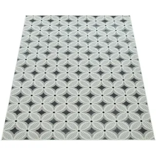 Paco Home "Charleroi 493", rechteckig 3 mm Höhe 3D-Retro Design, In- und Outdoor geeignet,