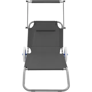 VidaXL 44325, Lounge, Gepolsterter Sitz, Polyester, Grau, 120 kg - Grau