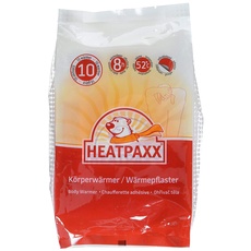 HeatPaxx Körperwärmer | 10 Wärmepflaster | EXTRA WARM | Dünnes und leichtes Wärmepflaster für Bauch und Rücken | punktgenaue Wohlfühlwärme | Bodywärmer – Rückenwärmer (10)