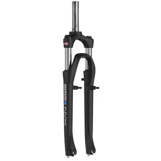 Sr Suntour Sf15 Nvx Hlo P Coil 255 Mm 1-1/8 ́ ́ 9x100 Mm 46 Offset Mtb-gabel - Black - 28 ́ ́-700C