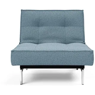 Innovation Living Sessel Splitback Polyester 90 x 79 x 90 cm Blau
