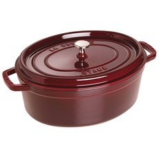 Bild Cocotte 33 cm oval grenadine-rot