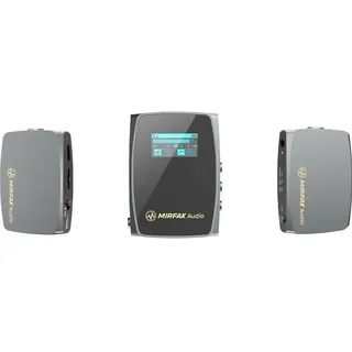 mirfak audio Mirfak We10 Pro kompaktes drahtloses Mikrofonsystem, Mikrofon